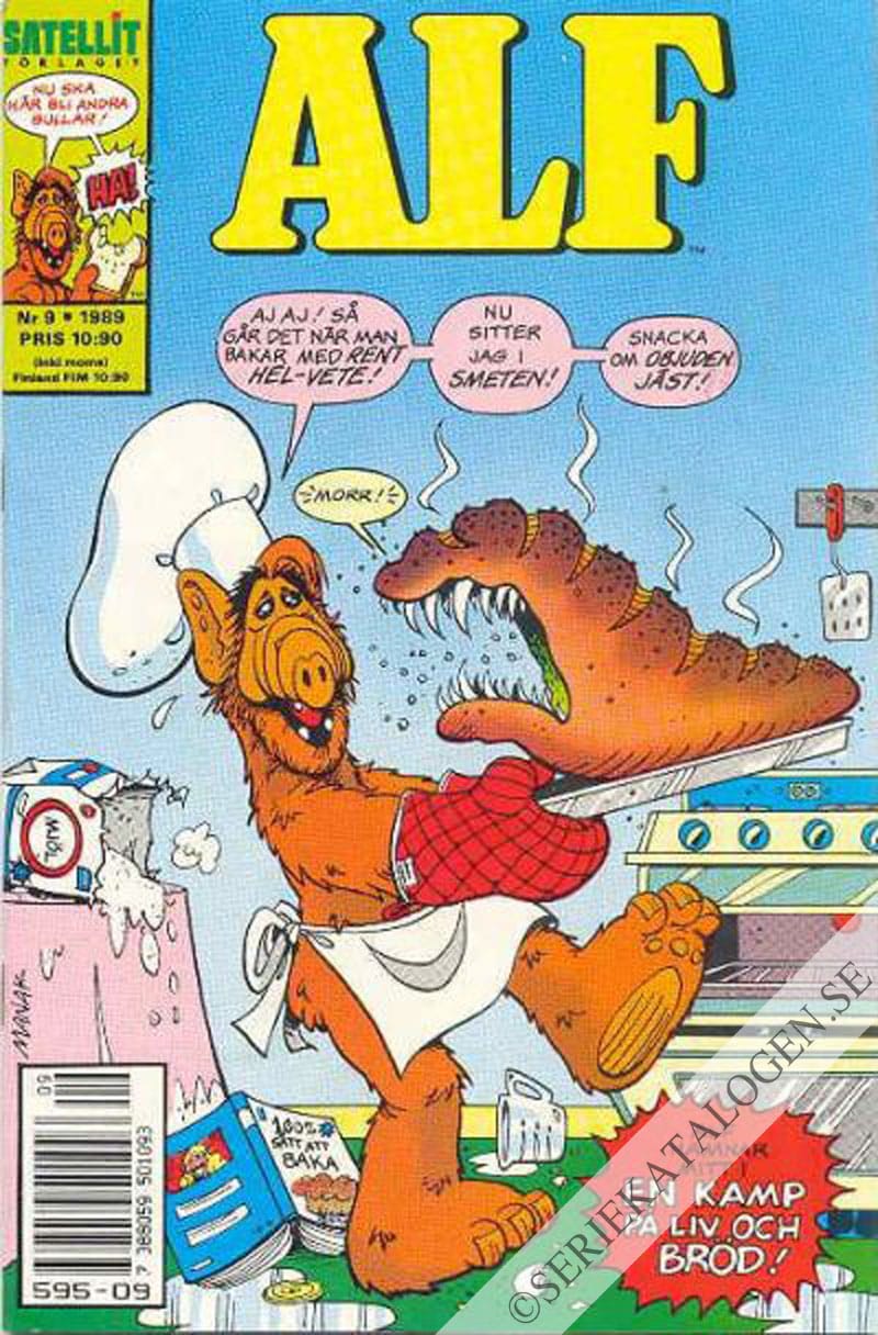 Framsida på Alf #9 (1989)