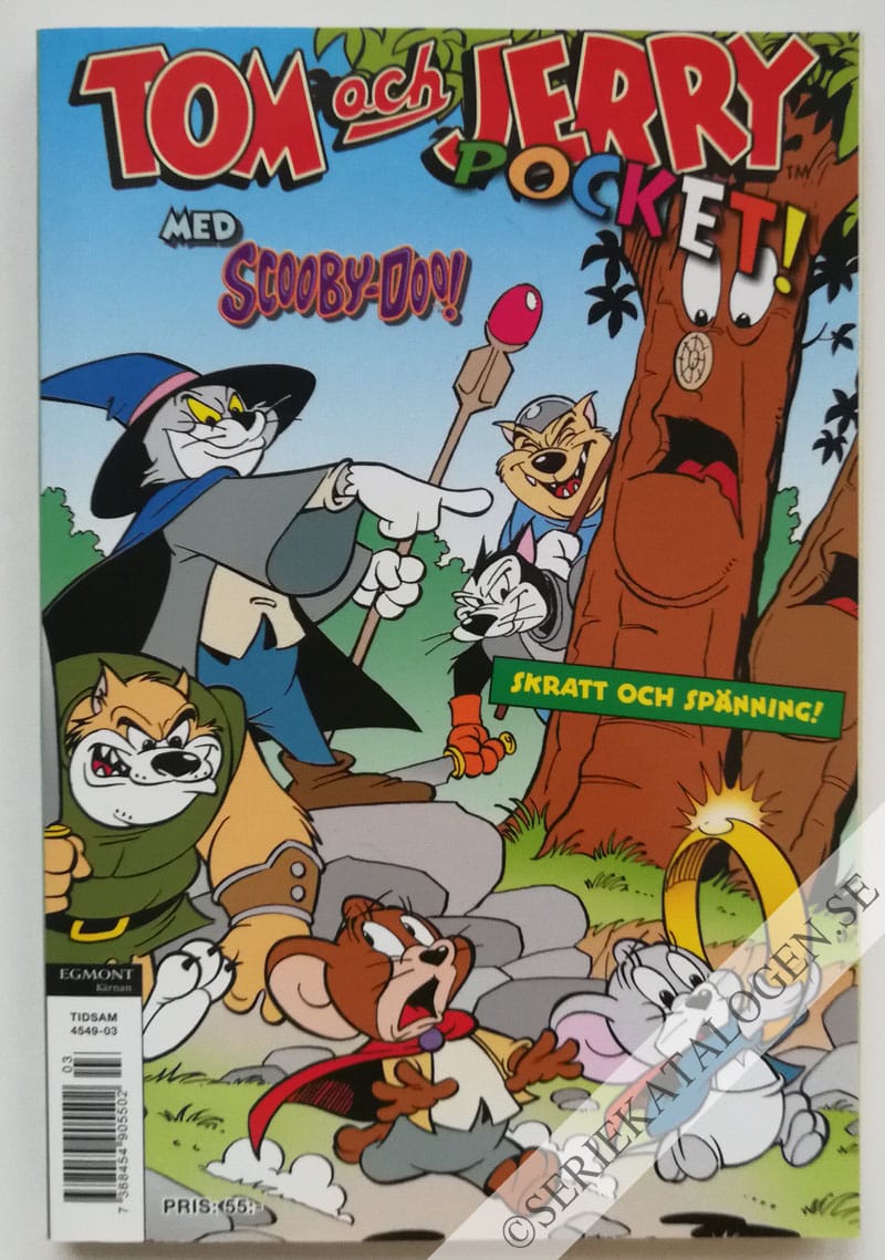 Framsida på Tom och Jerry-pocket! #3 (2011)