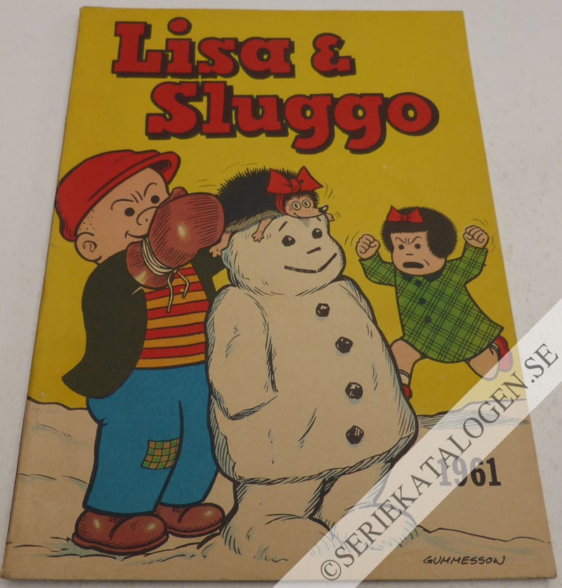 Framsida på Lisa & Sluggo # (1960)