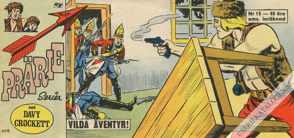 Framsida på Prärie-serier #15 (1966)