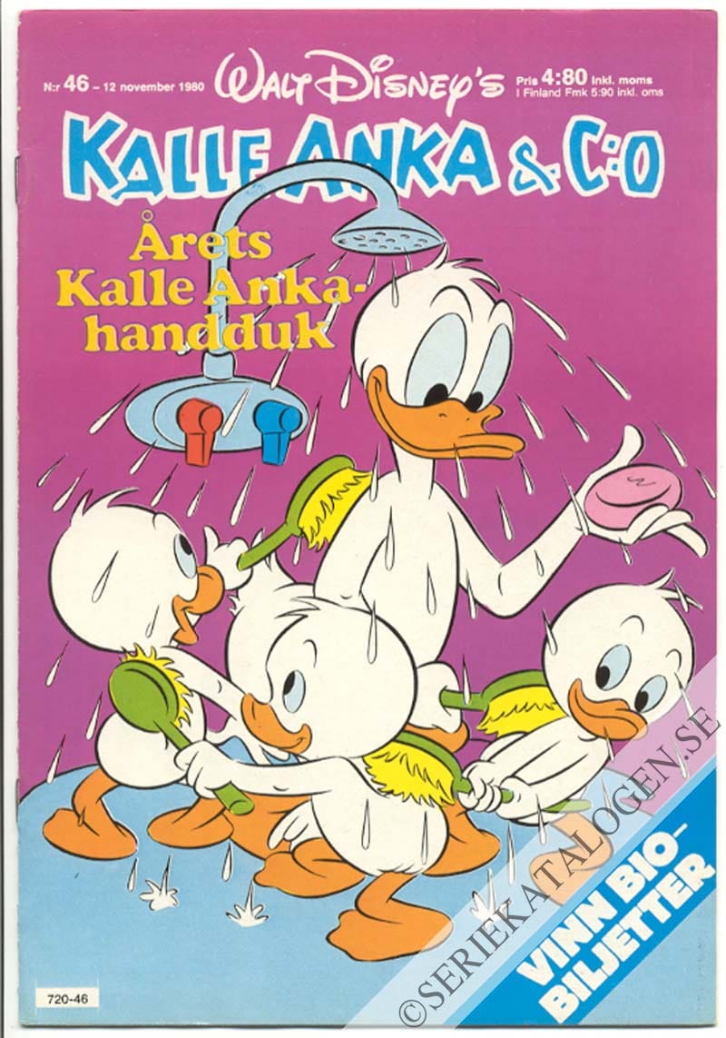 Framsida på Kalle Anka & C:o #46 (1980)