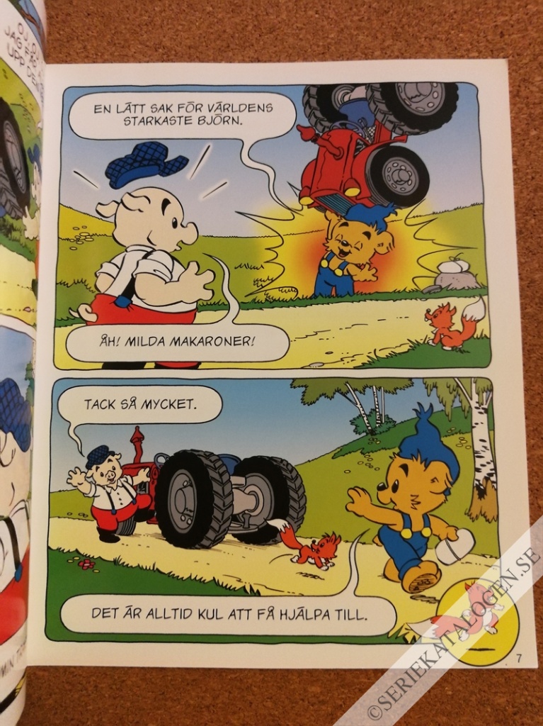 Exempel på Bamse hjälper stora och små (2010)