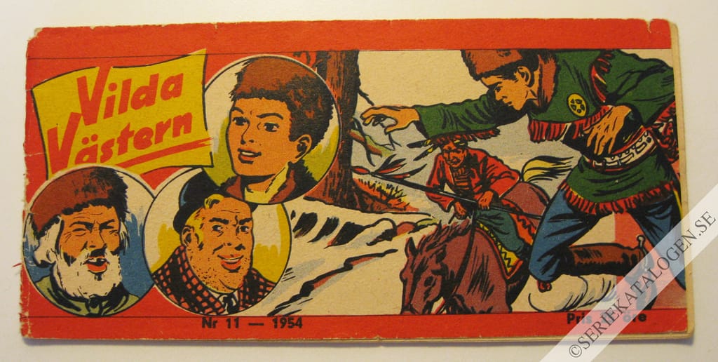 Framsida på Vilda Västern #11 (1954)
