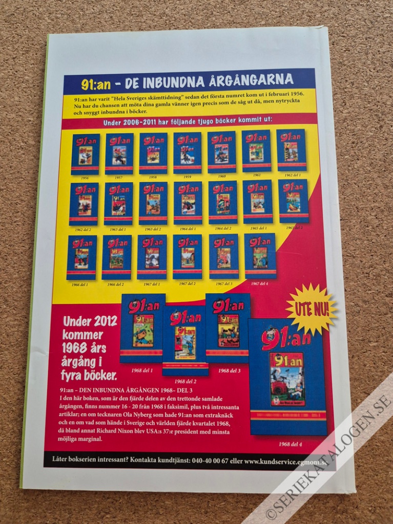 Baksida på Höstkavalkad (2012)