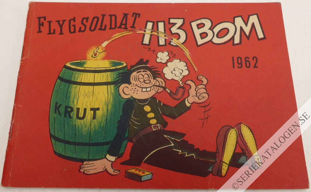 Framsida på Flygsoldat 113 Bom # (1961)