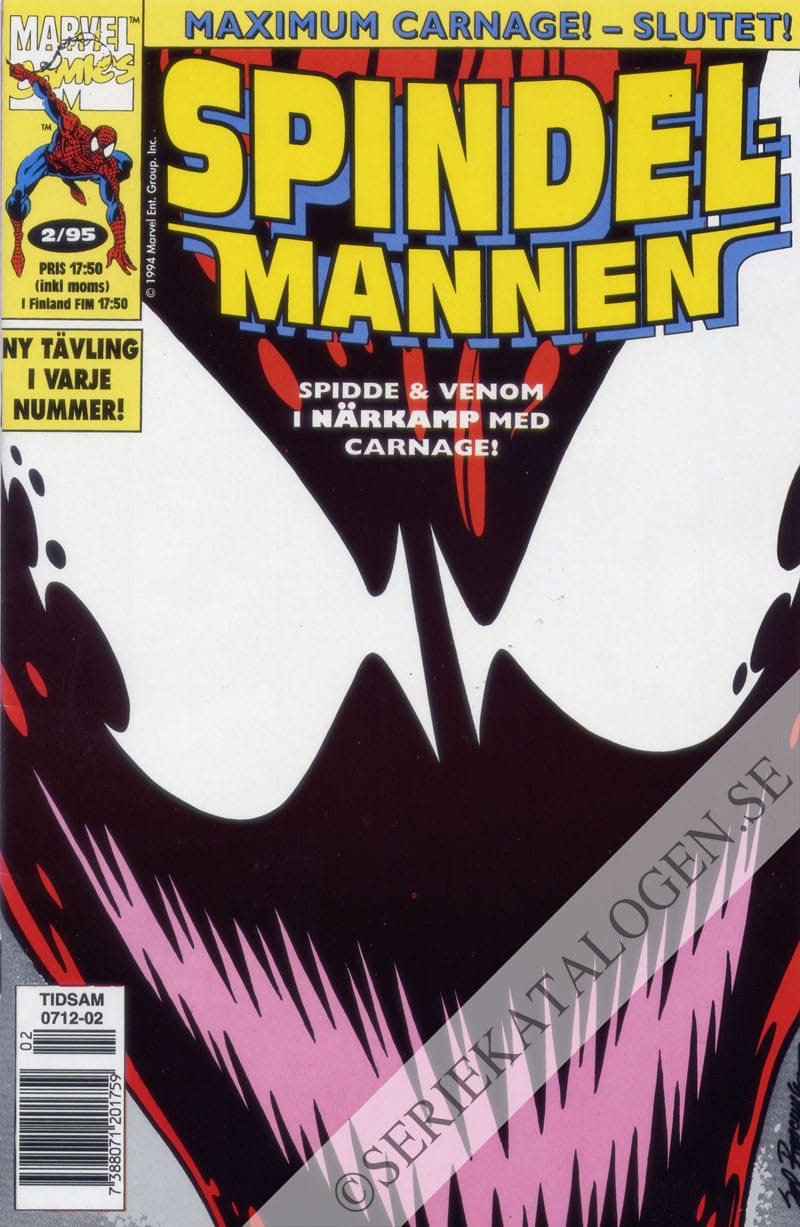 Framsida på Spindelmannen #2 (1995)