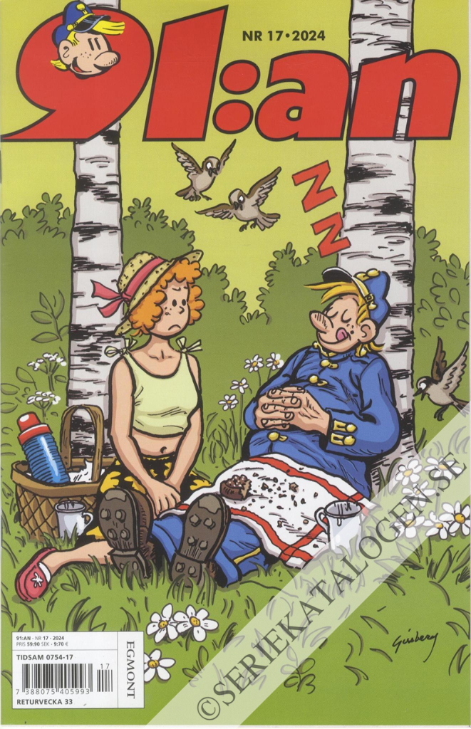 Framsida på 91:an #17 (2024)