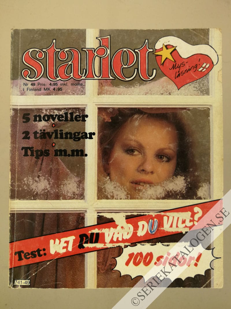 Framsida på Starlet #49 (1980)