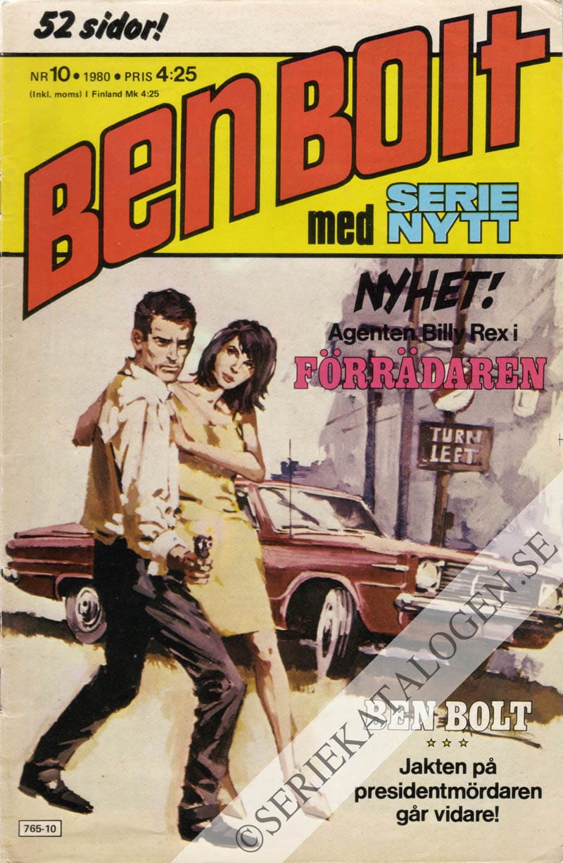 Framsida på Serie-Nytt #10 (1980)