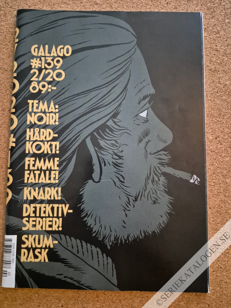 Framsida på Galago #2 (2020)