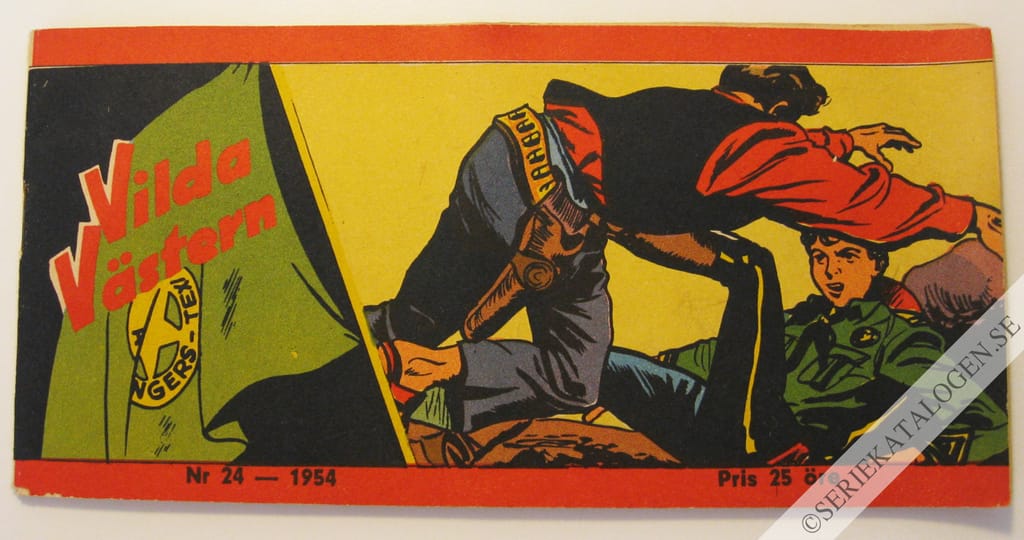 Framsida på Vilda Västern #24 (1954)
