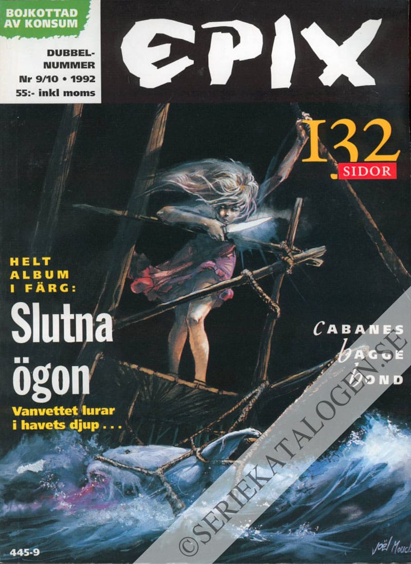 Framsida på Epix #9-10 (1992)