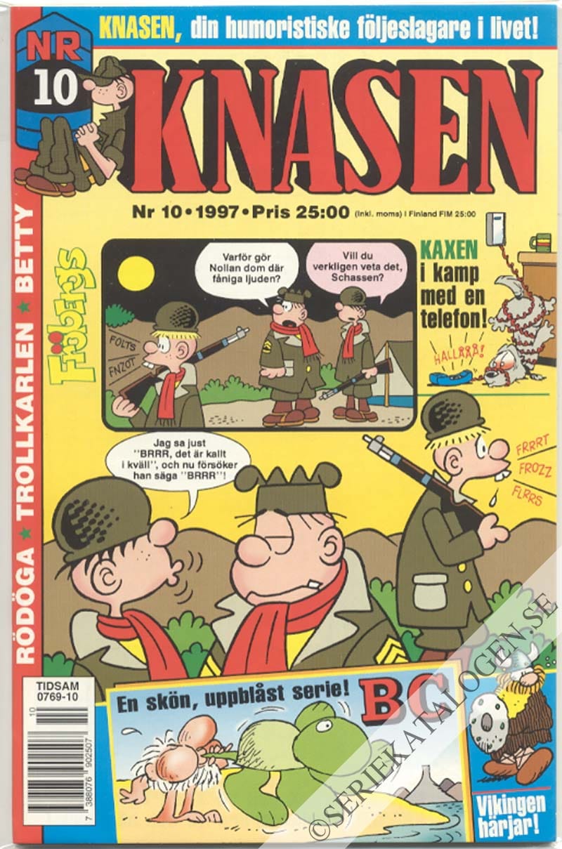 Framsida på Knasen #10 (1997)