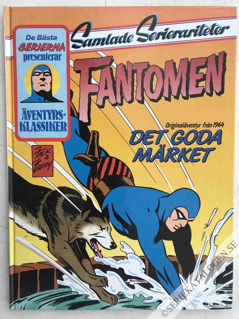 Framsida på Samlade Serierariteter Fantomen 1964 (1987)