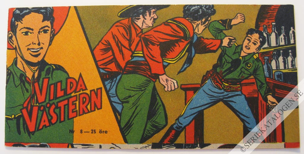 Framsida på Vilda Västern #8 (1955)