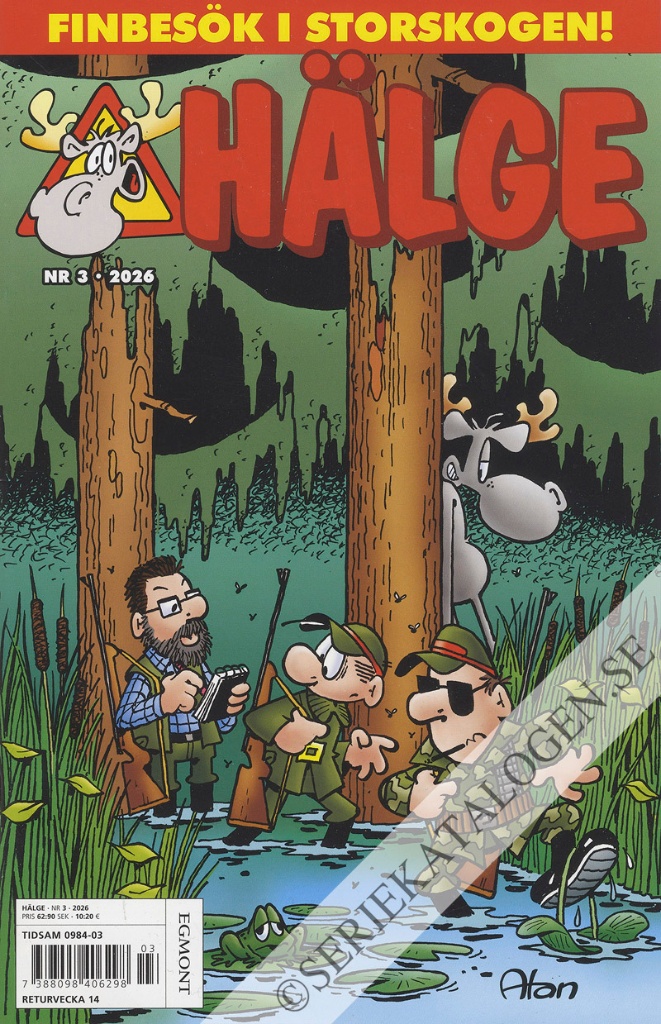 Framsida på Hälge #3 (2026)