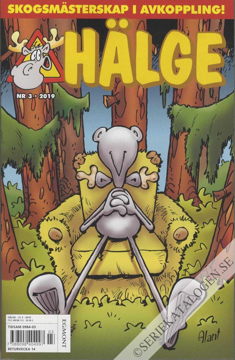 Framsida på Hälge #3 (2019)