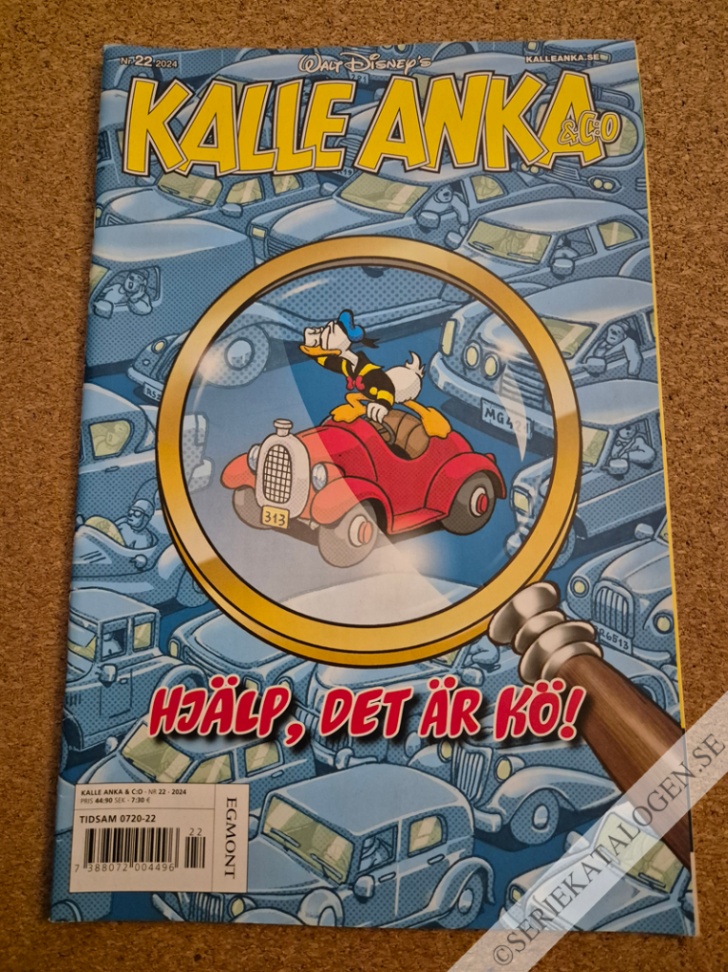 Framsida på Kalle Anka & C:o #22 (2024)