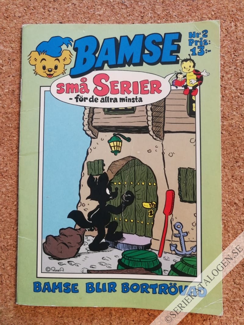Framsida på Bamse blir bortrövad (2008)