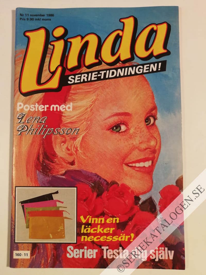 Framsida på Linda #11 (1986)