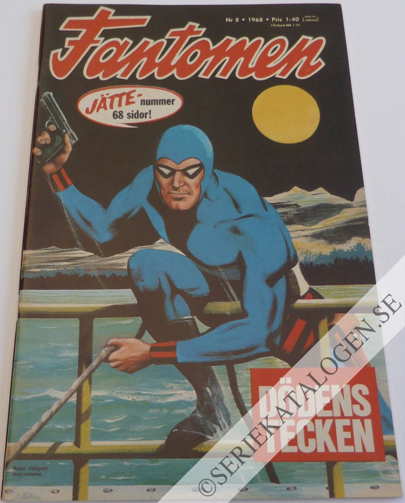 Framsida på Fantomen #8 (1968)