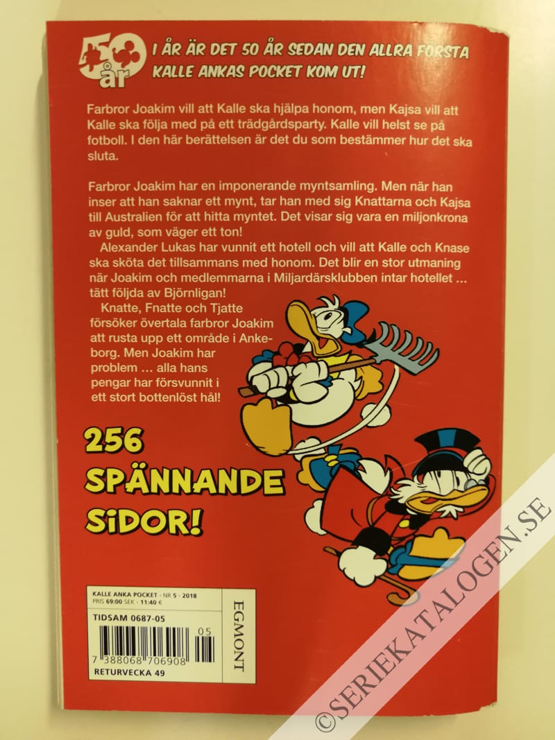 Baksida på Spårlös (2018)