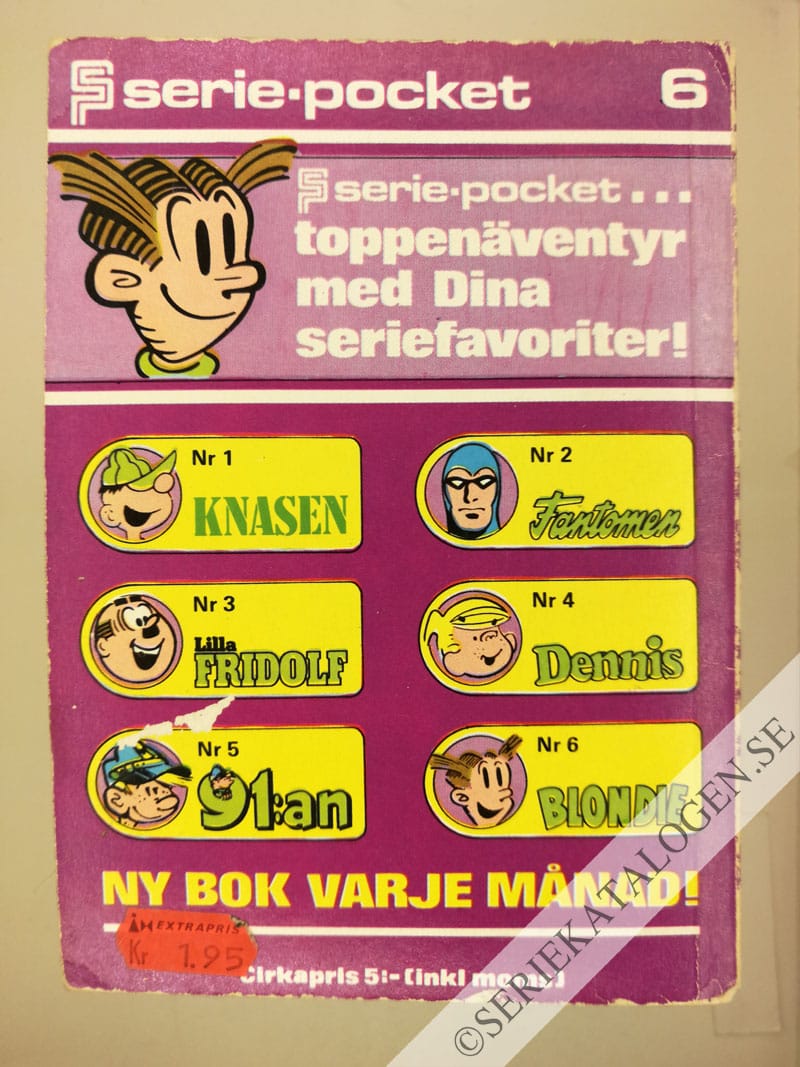 Baksida på Blondie (1972)