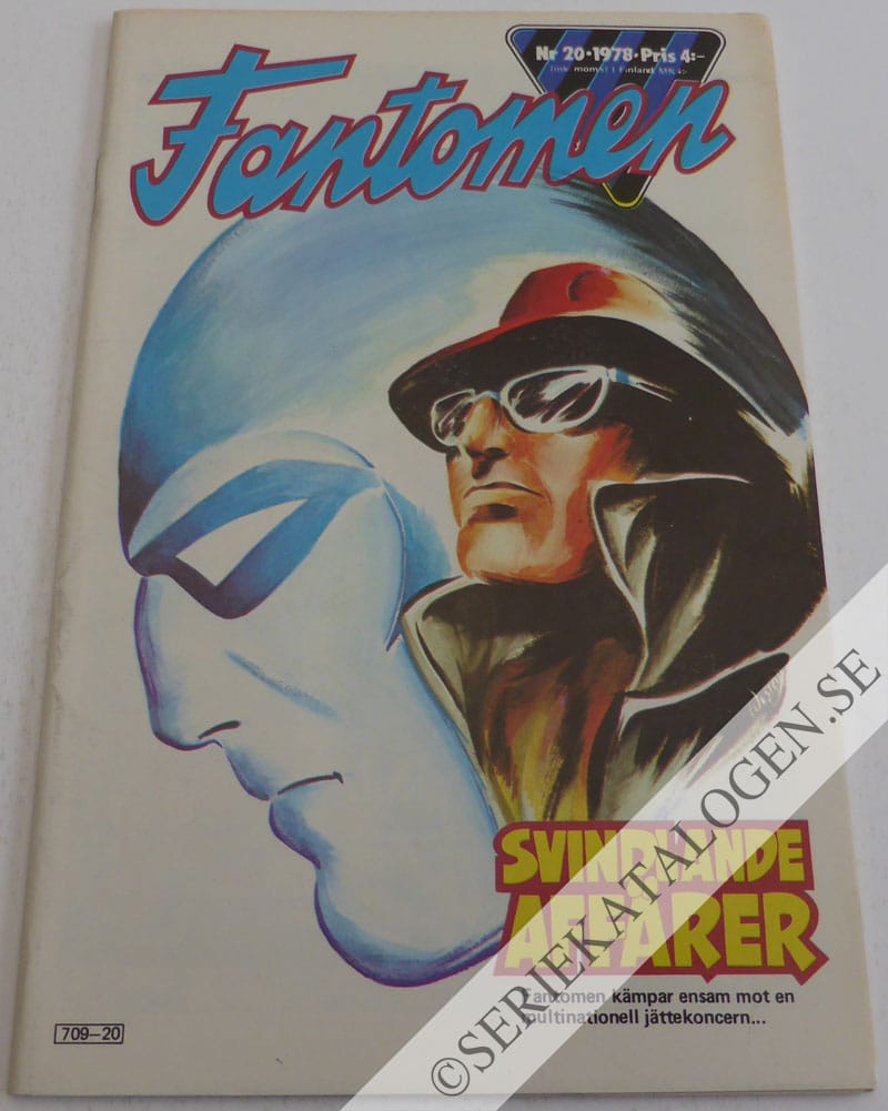 Framsida på Fantomen #20 (1978)