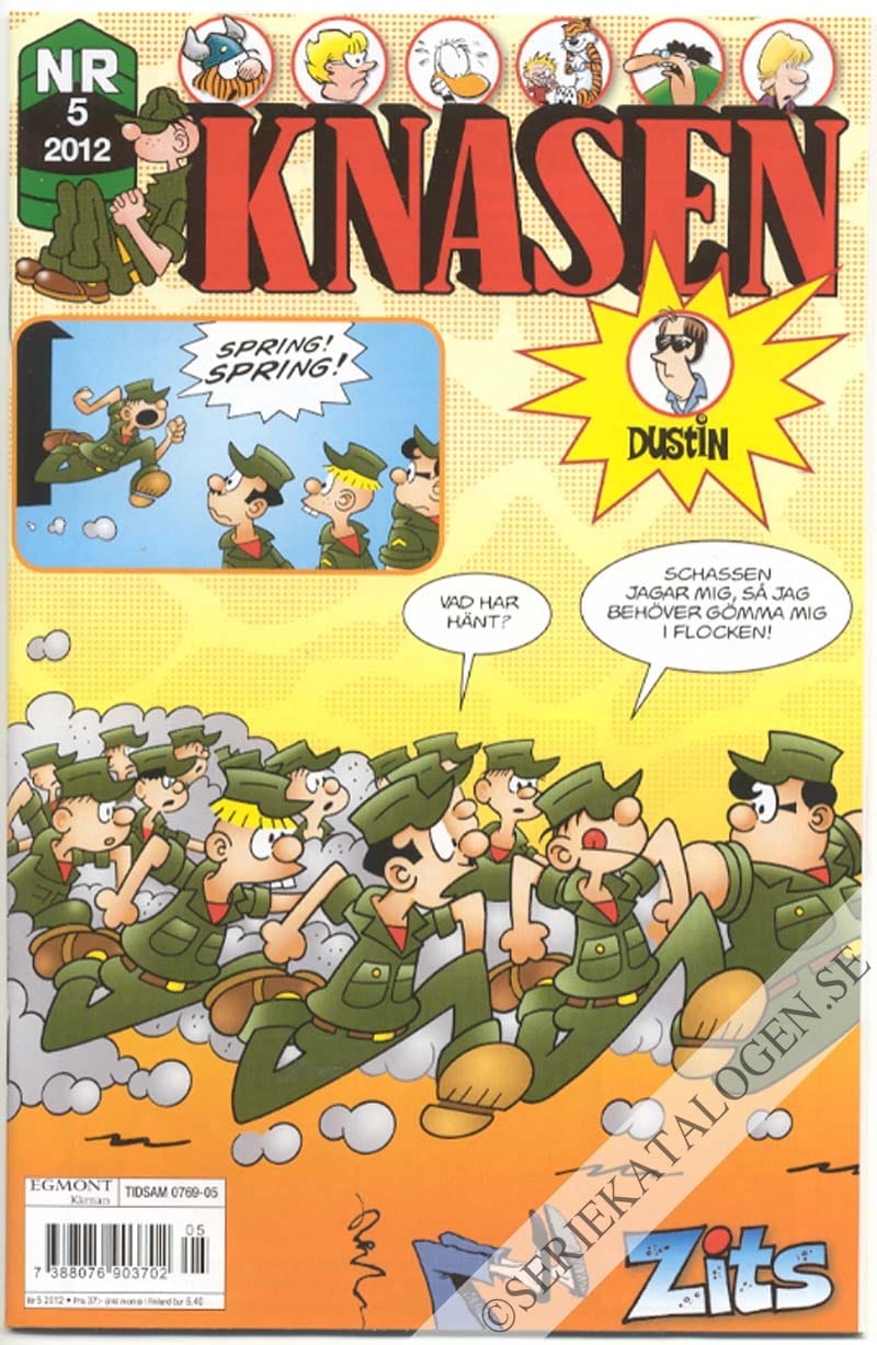 Framsida på Knasen #5 (2012)