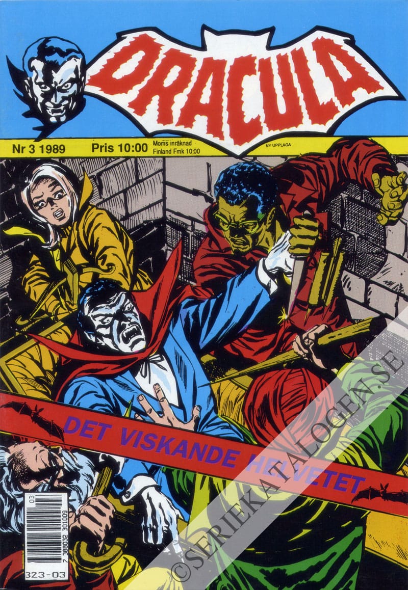 Framsida på Dracula #3 (1989)
