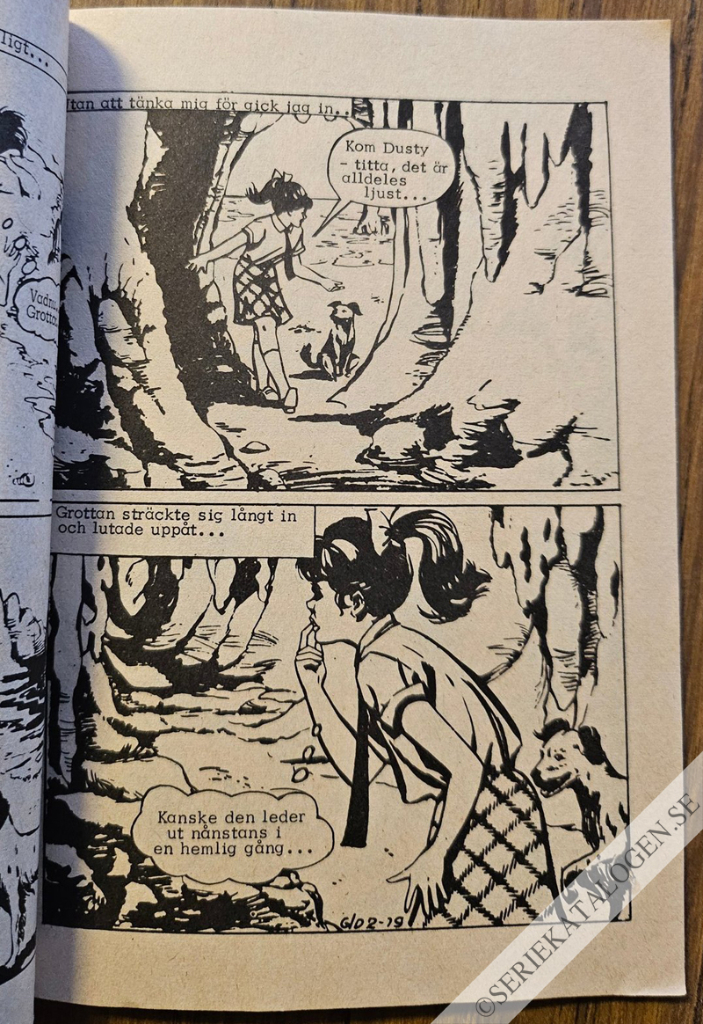 Exempel på Den hemliga grottan (1967)