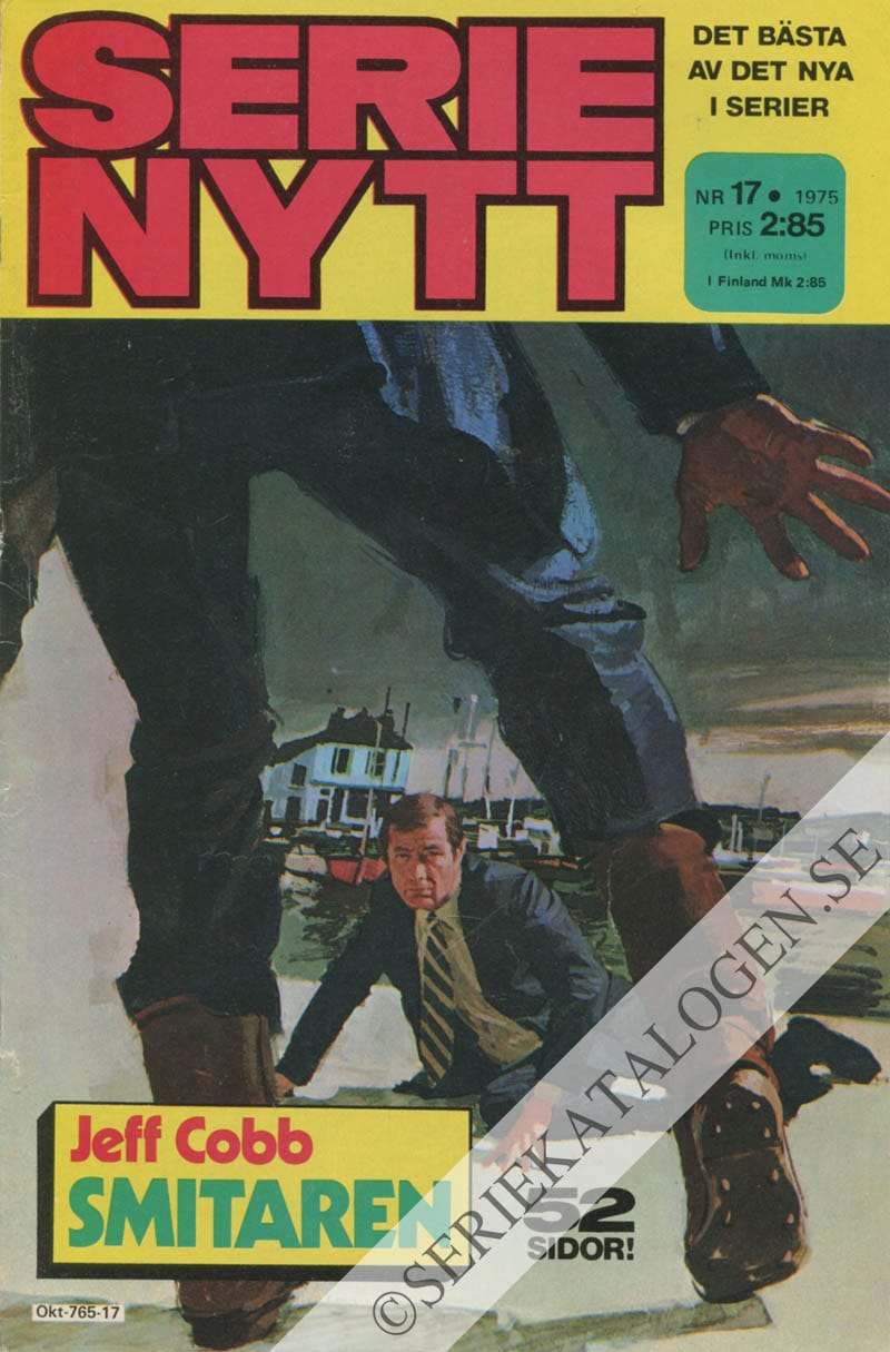 Framsida på Serie-Nytt #17 (1975)
