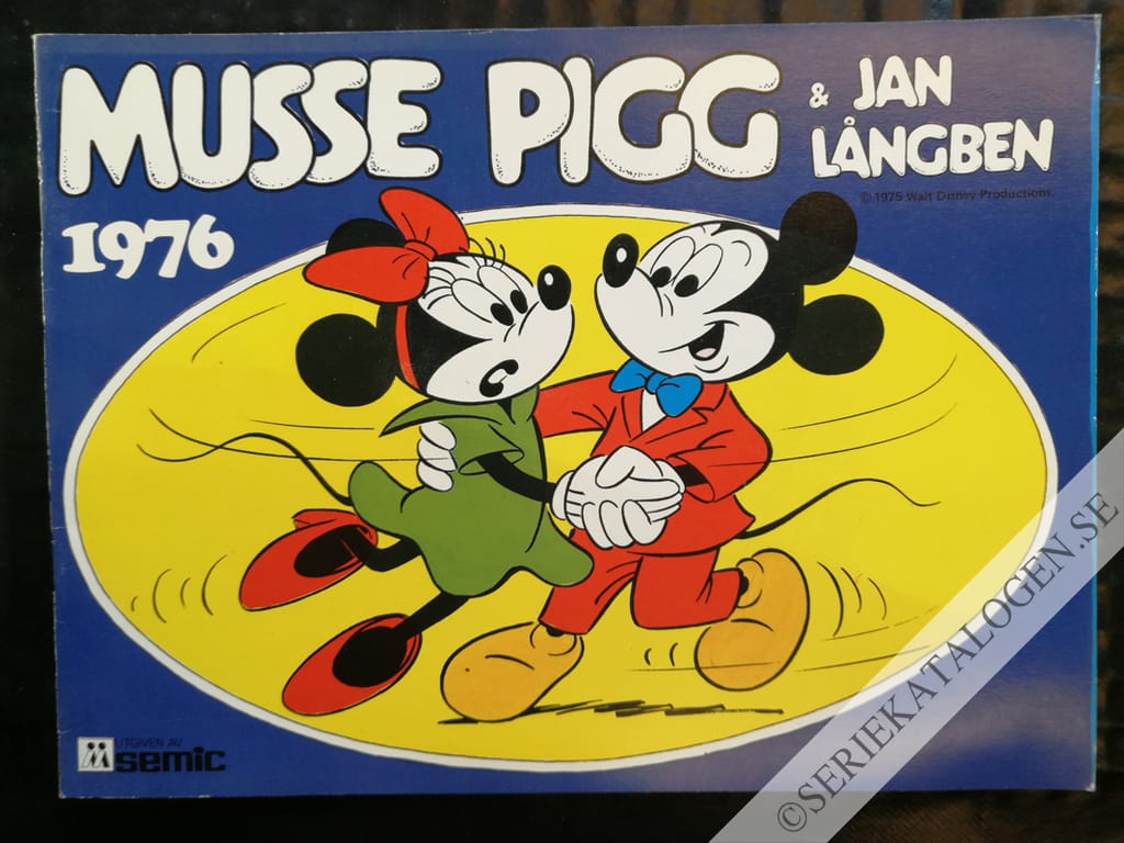 Framsida på Musse Pigg och Jan Långben # (1975)