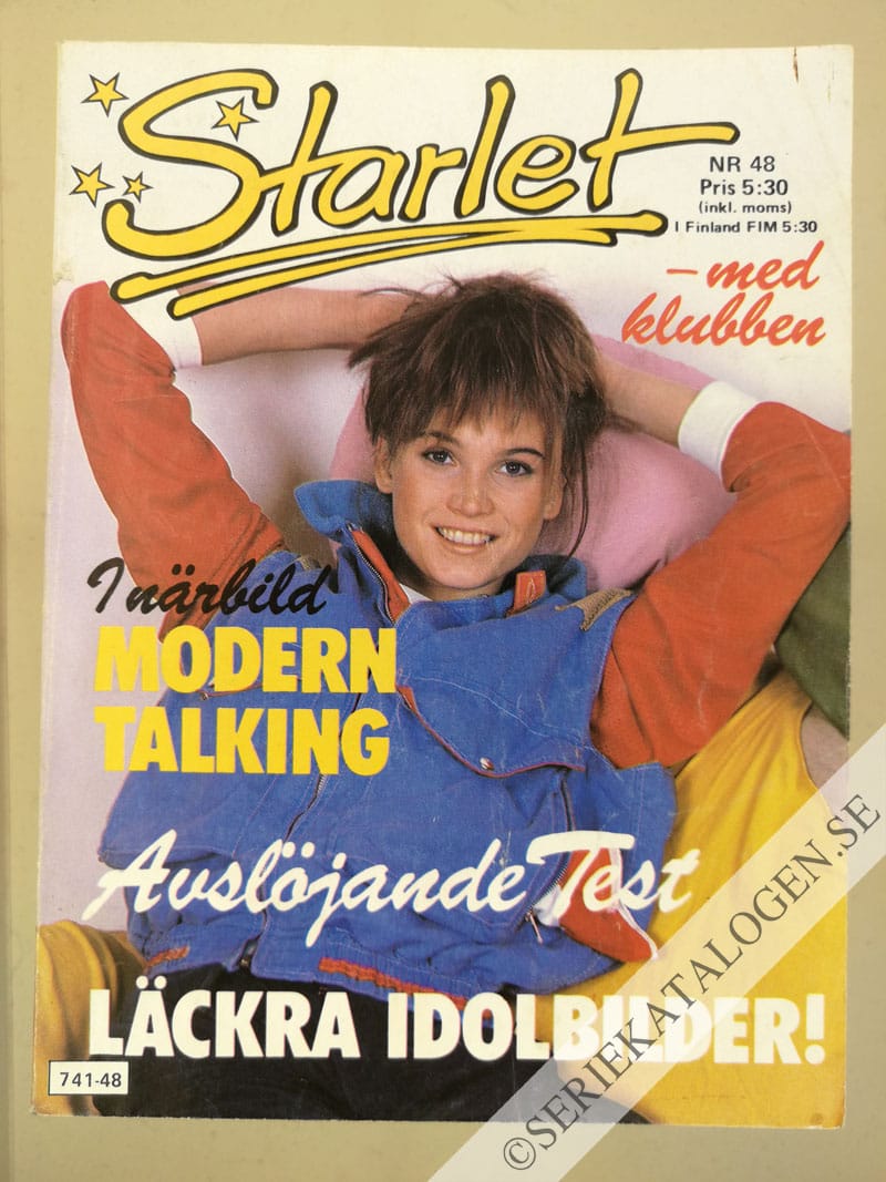 Framsida på Starlet #48 (1985)