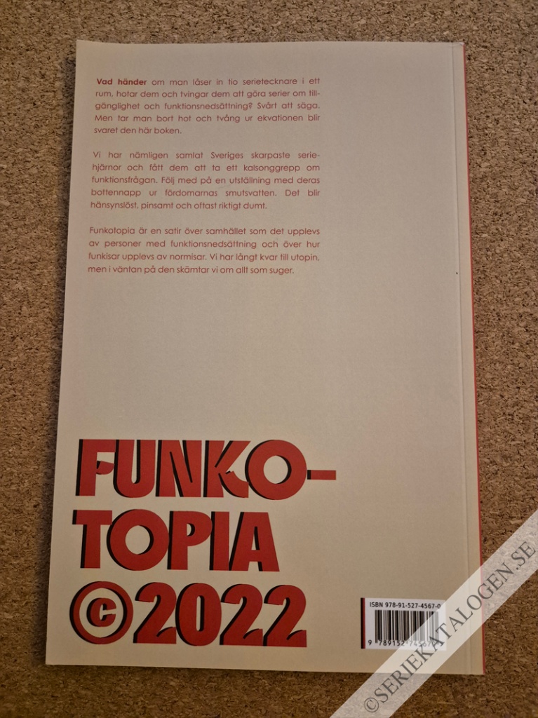 Baksida på Serier av funktionsvarierande kvalitet (2022)