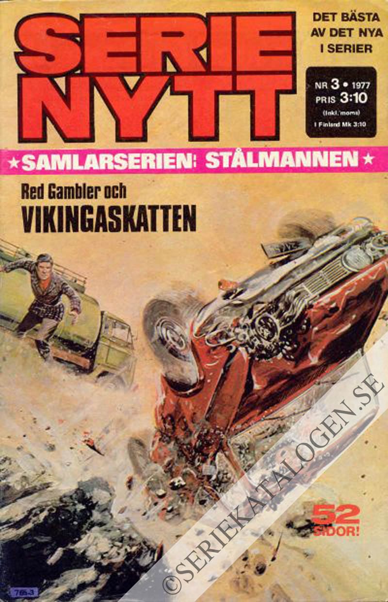 Framsida på Serie-Nytt #3 (1977)