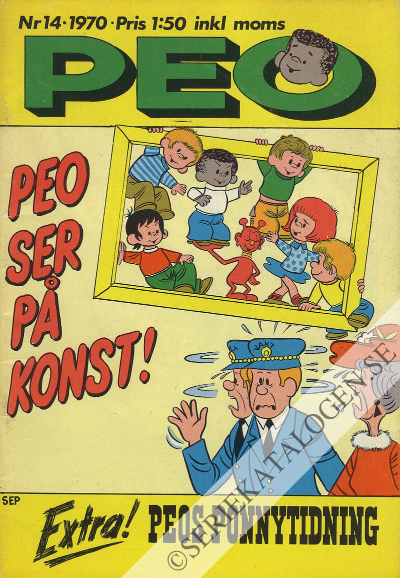 Framsida på Peo #14 (1970)