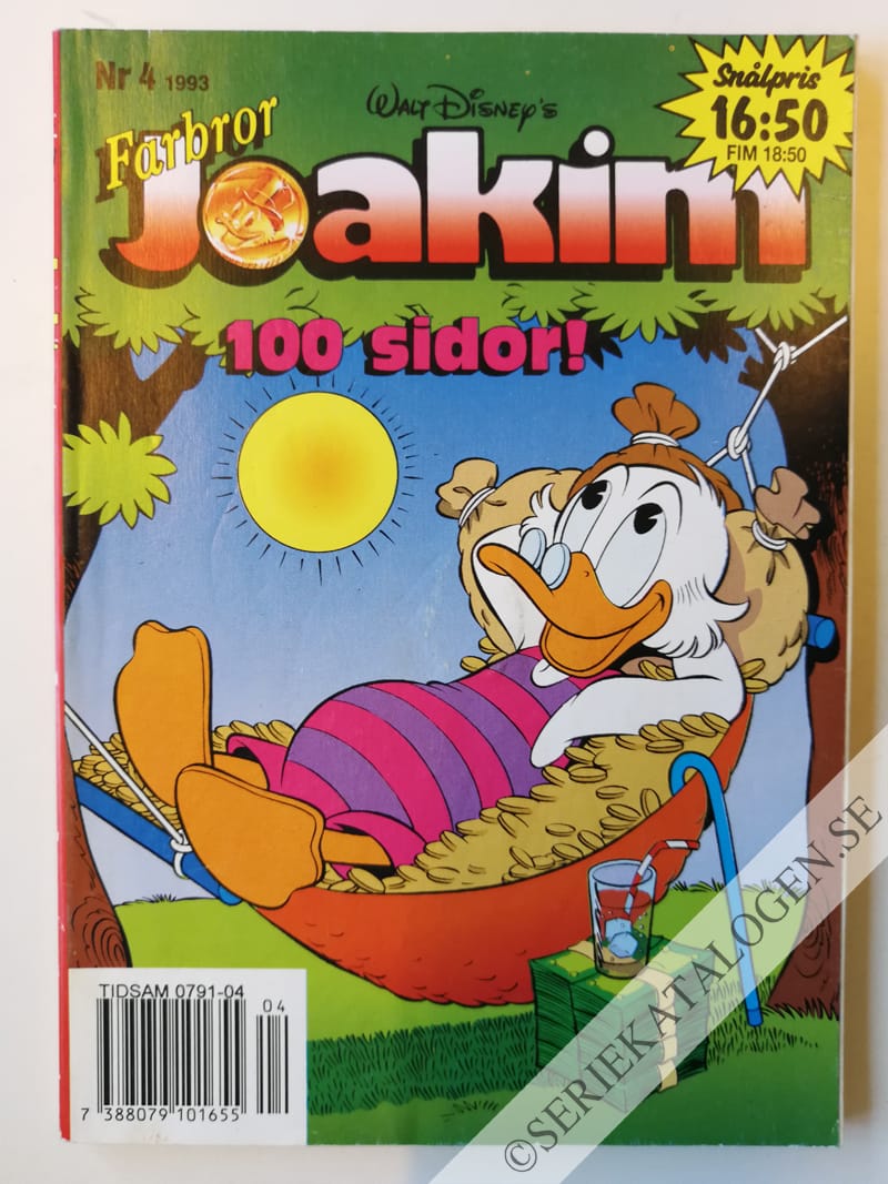 Framsida på Joakim #4 (1993)