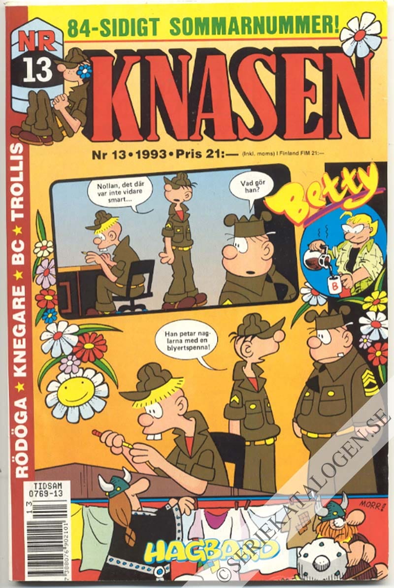 Framsida på Knasen #13 (1993)