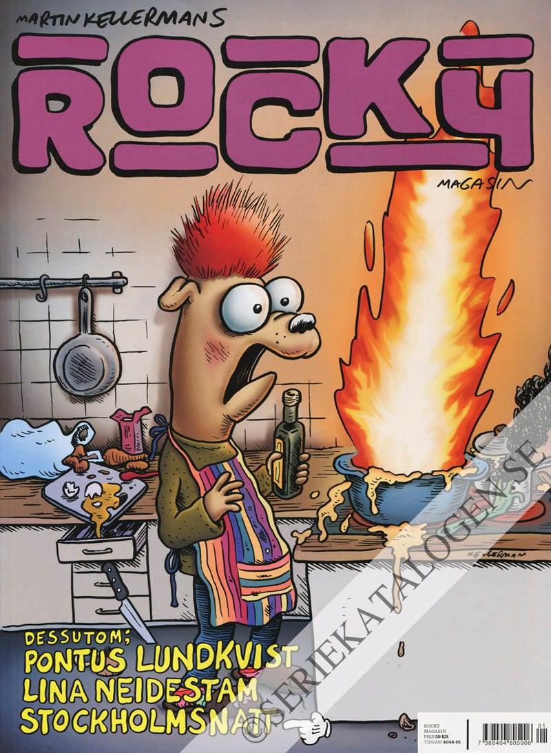Framsida på Martin Kellermans Rocky #1 (2013)
