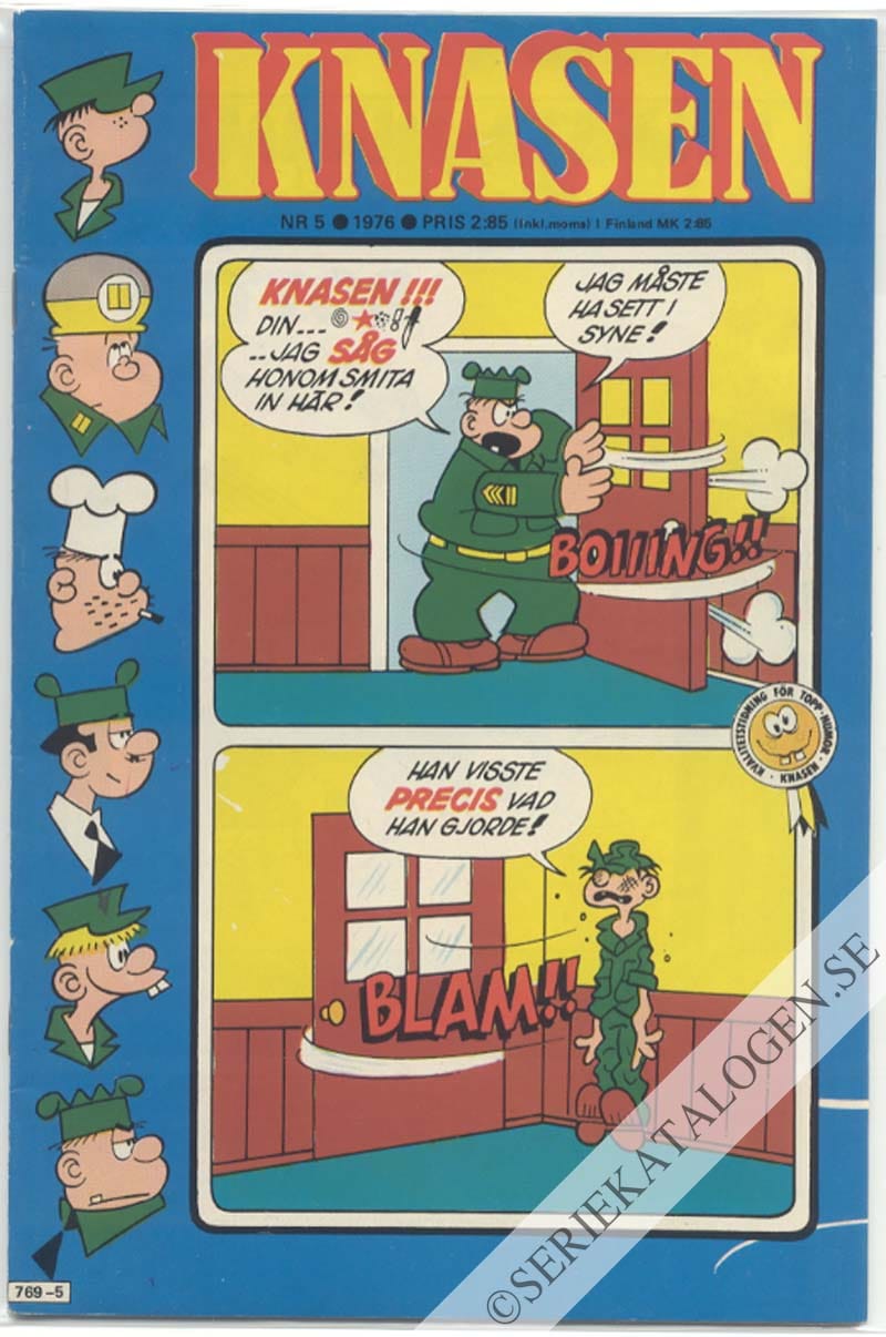 Framsida på Knasen #5 (1976)