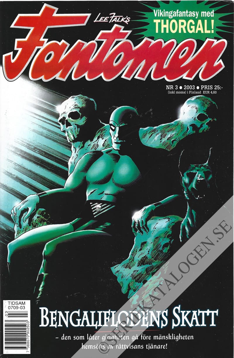 Framsida på Fantomen #3 (2003)