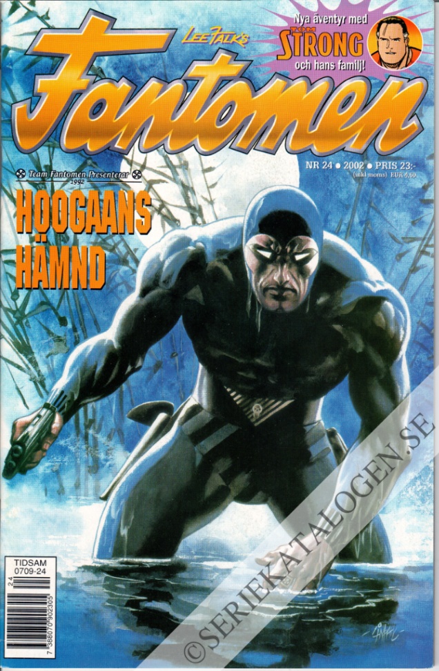 Framsida på Fantomen #24 (2002)