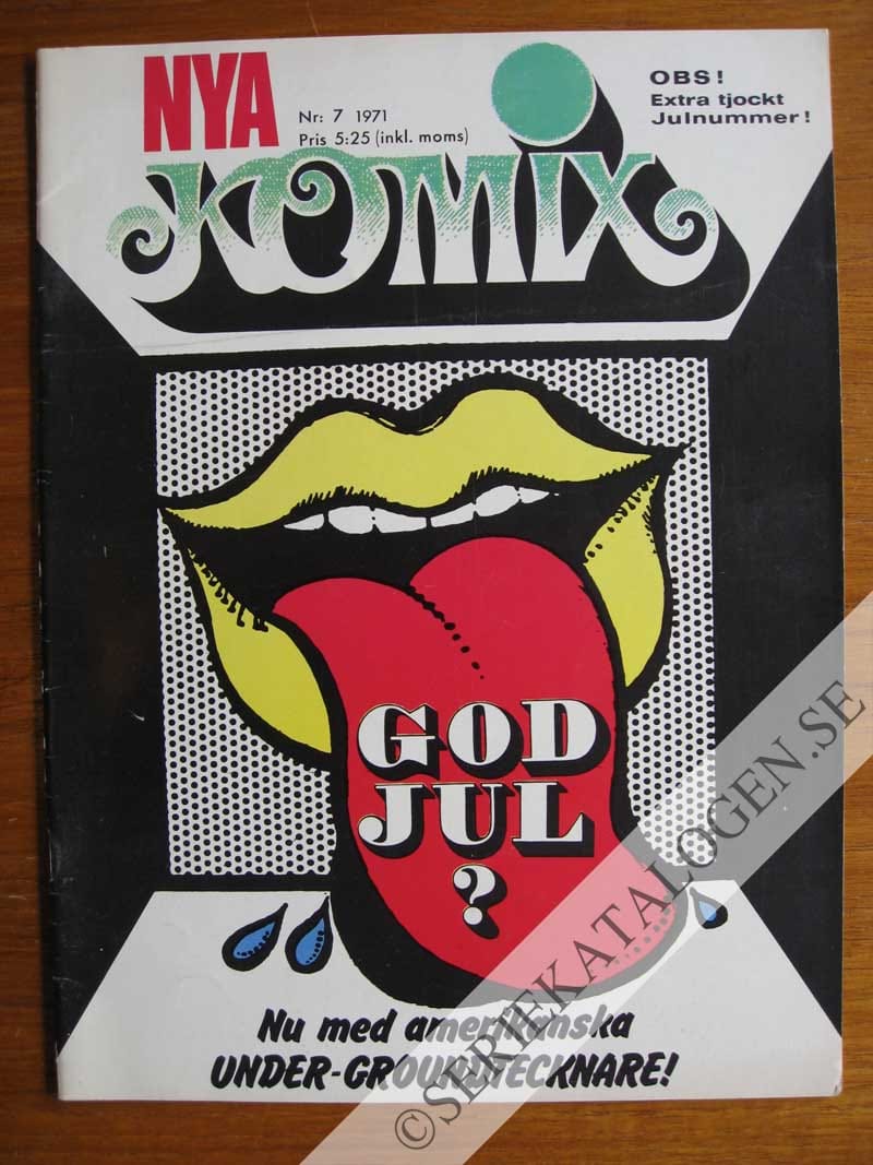 Framsida på Komix Nya Komix (1971)