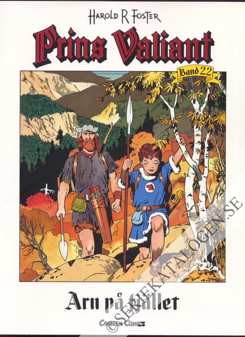 Framsida på Prins Valiant Arn på fjället (2000)