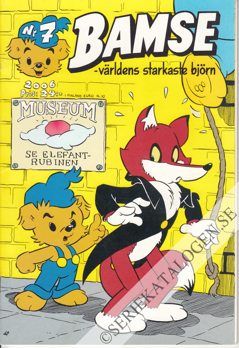 Framsida på Bamse #7 (2006)