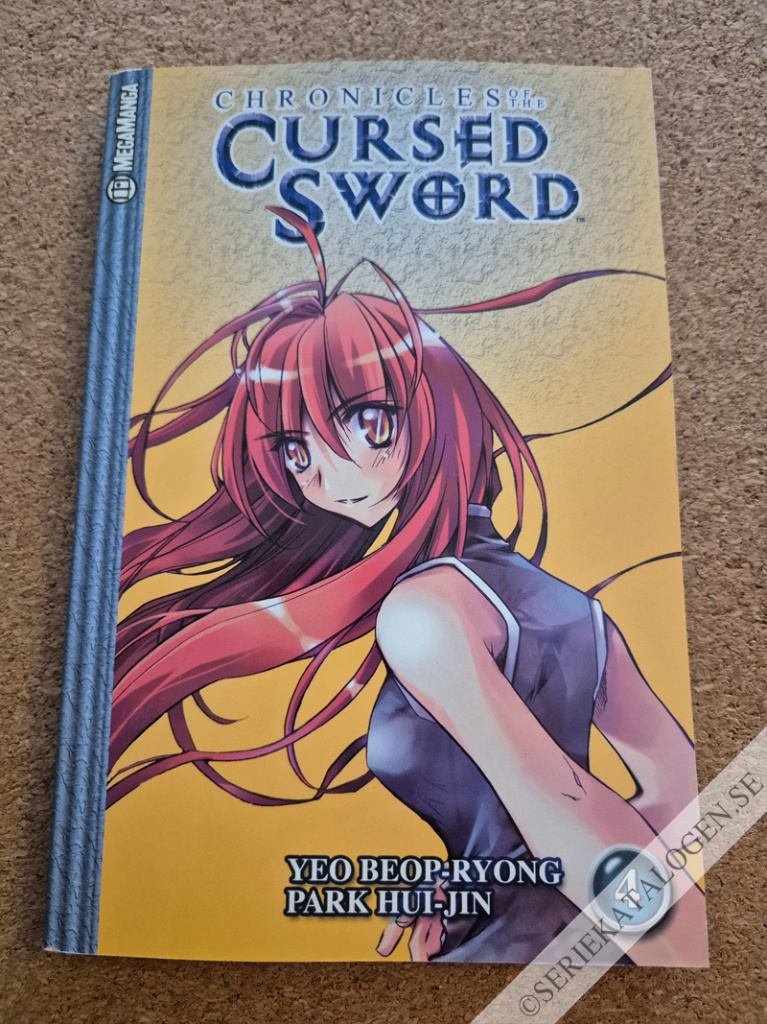 Framsida på Chronicles of the cursed sword #4 (2007)