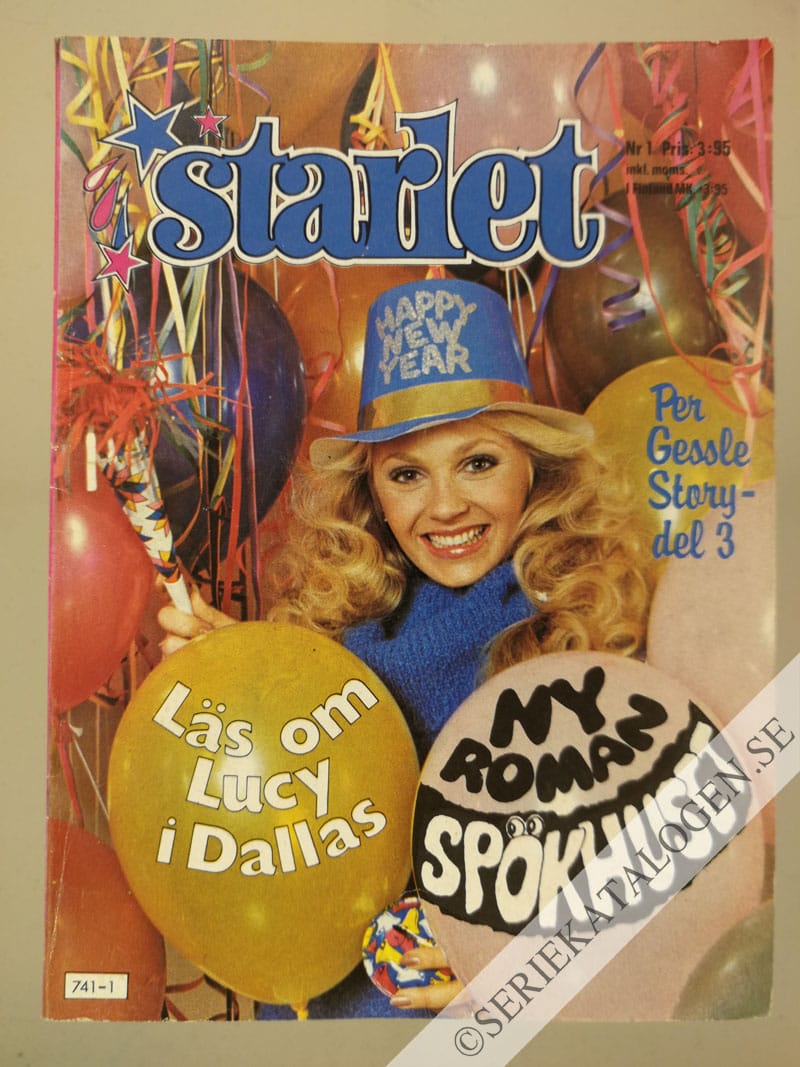 Framsida på Starlet #1 (1982)