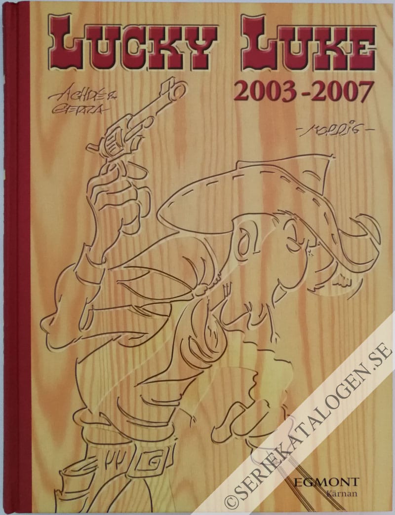 Framsida utan skyddsomslag på 2003-2007 (2008)
