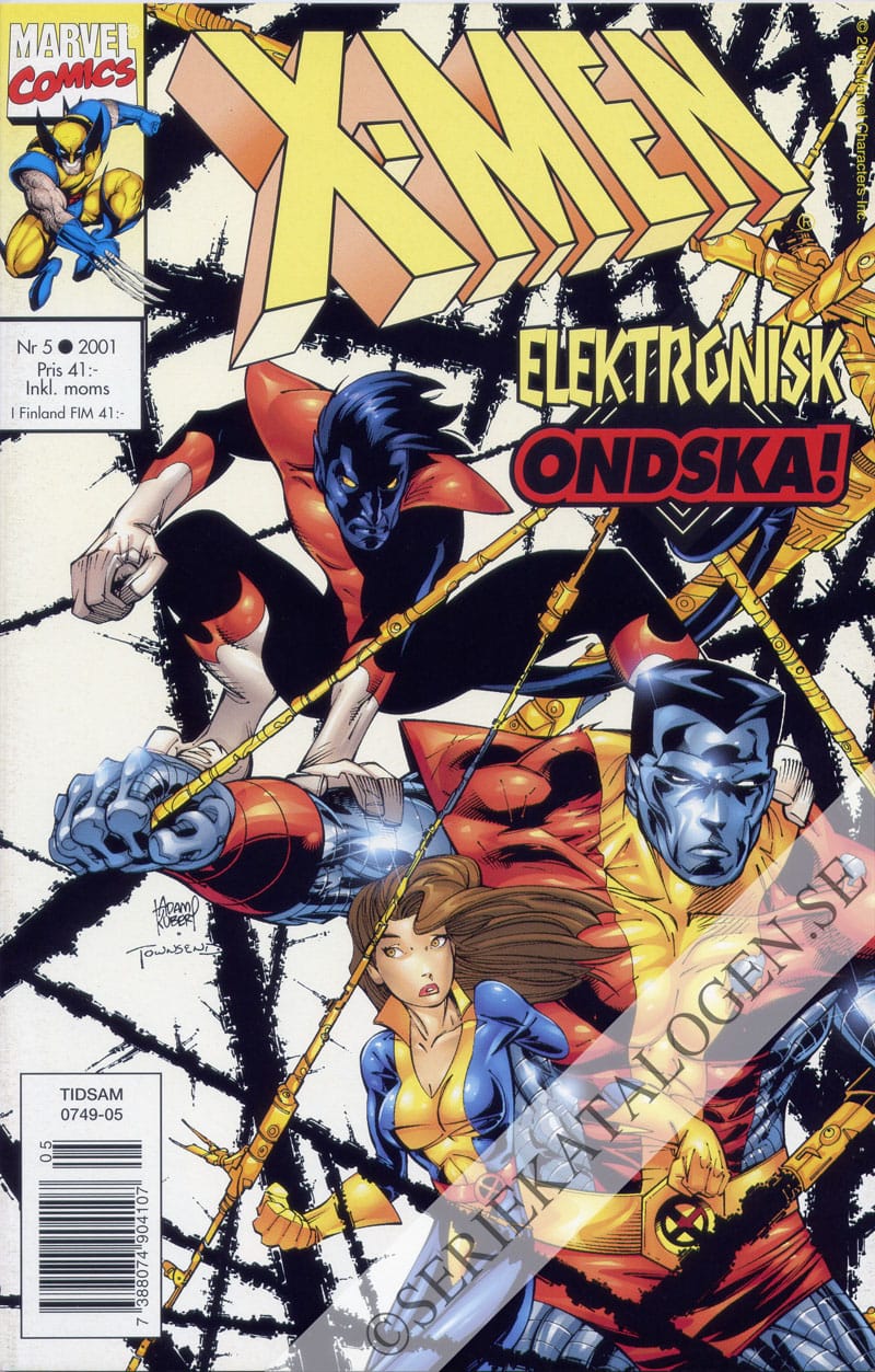 Framsida på X-Men #5 (2001)